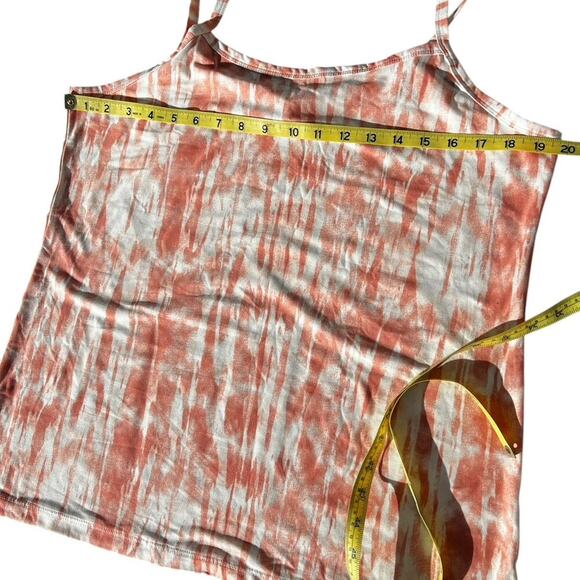 LuLaRoe tank top, peach, stretchy, women's size L - Picture 3 of 4